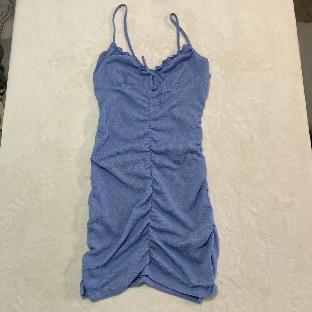 H&M Blue Mini Dress